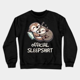 Streamside Serenity Otter's Delight, official Sleepshirt Extravaganza Crewneck Sweatshirt